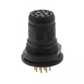 SCE2-B-76A07-12SN-001 - CONN PLUG FMALE 12POS GOLD SLDR