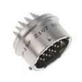 PTIH-14-19P - CONN RCPT MALE 19P TIN SLDR CUP