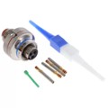 MS3459L10SL-3S - CONN PLUG FMALE 3POS GOLD CRIMP