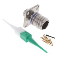 D38999/20FA35PA - CONN RCPT MALE 6POS GOLD CRIMP