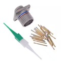 D38999/20MC35SN - CONN RCPT FMALE 22POS GOLD CRIMP