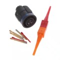 D38999/26JA98SN - CONN PLUG FMALE 3POS GOLD CRIMP