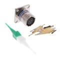 D38999/20FB35SA - CONN RCPT FMALE 13POS GOLD CRIMP