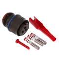 MS3456W20-19S - CONN PLUG FMALE 3POS GOLD CRIMP