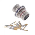 2M801-009-07M9-19SA - CONN RCPT FMALE 19POS GOLD CRIMP