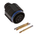 TV06RW-9-98S - CONN PLUG FMALE 3POS GOLD CRIMP