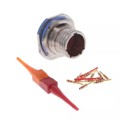 D38999/24FC98PN - CONN RCPT MALE 10POS GOLD CRIMP