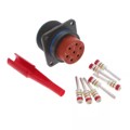 MS3452W24-10P - CONN RCPT MALE 7POS GOLD CRIMP
