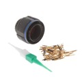 D38999/26WE35PA - CONN PLUG MALE 55POS GOLD CRIMP