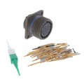 D38999/20JE35SN - CONN RCPT FMALE 55POS GOLD CRIMP