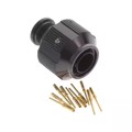 2M801-007-26ZNU7-10PA - CONN PLUG MALE 10POS GOLD CRIMP