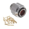 2M805-001-16M12-26PA - CONN PLUG MALE 26POS GOLD CRIMP