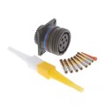 D38999/20WE6SA - CONN RCPT FMALE 6POS GOLD CRIMP