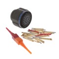D38999/26WE26SA - CONN PLUG FMALE 26POS GOLD CRIMP
