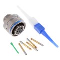 MS27467E13F4S - CONN PLUG FMALE 4POS GOLD CRIMP