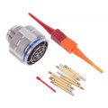 D38999/26KC8SN - CONN PLUG FMALE 8POS GOLD CRIMP