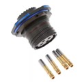 TV07RW-15-4S - CONN RCPT FMALE 4POS GOLD CRIMP