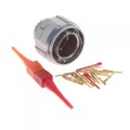 D38999/26KD18PN - CONN PLUG MALE 18POS GOLD CRIMP