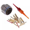 D38999/26KD19SN - CONN PLUG FMALE 37POS GOLD CRIMP