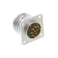 BTY-1712-12P1D - CONN RCPT MALE 12P GOLD SLDR CUP