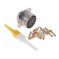 D38999/20FG11SA - CONN RCPT FMALE 11POS GOLD CRIMP