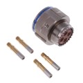 TVS06RF-15-4S - CONN PLUG FMALE 4POS GOLD CRIMP