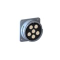 PXP9012/06/S - RCPT FLANGE MNT 6POS W/SKT 1/0