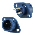RPC2-12RB-3P(71) - CONN RCPT MALE 3P SILV SLDR CUP