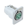 DE3FW - CONN PLUG FMALE XLR 3POS SOLDER
