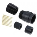 5280-8PG-328 - CONN RCPT MALE 8POS GOLD CRIMP