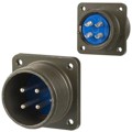 97-3102A-20-4P(946) - CONN RCPT MALE 4P SILV SLDR CUP