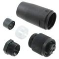 216KR11 NC032 - CONN PLUG FMALE 3POS GOLD SCREW