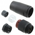 221LR13 NC032 - CONN PLUG MALE 5POS GOLD SCREW