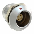 821K004-203R001 - CONN RCPT FMALE 4P GOLD SLDR CUP