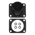 PX0941/02/P - CONN RCPT MALE 2POS NICKEL SCREW