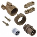 MS3106E14S-7P - CONN PLUG MALE 3P SILV SLDR CUP