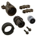 MS3106E14S-6P - CONN PLUG MALE 6P SILV SLDR CUP