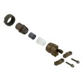 MS3106E14S-6S - CONN PLUG FMALE 6P SILV SLDR CUP