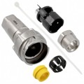 PXM7011/02P/ST/1113/SN - CONN RCPT MALE 2POS NICKEL SCREW