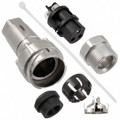 PXM7011/03S/ST/0911/SN - CONN RCPT FMALE 3P NICKEL SCREW