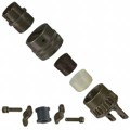 MS3116F-12-10P - CONN PLUG MALE 10P GOLD SLDR CUP