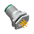 M12A-04PMMP-SF8001 - CONN PLUG MALE 4POS GOLD SOLDER
