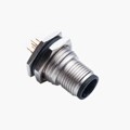 M12A-05PMMP-SF8002 - CONN PLUG MALE 5POS GOLD SOLDER