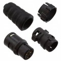 EN3C3F16X - CONN PLUG FMALE 3P GOLD SLDR CUP