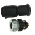 43-00094 - CONN PLUG FMALE 5POS GOLD SCREW