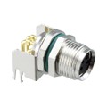 M8S-04PFFR-SF8001 - CONN RCPT FMALE 4POS GOLD SOLDER