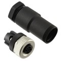1404642 - CONN RCPT FMALE 4POS GOLD SCREW