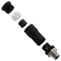 1404641 - CONN PLUG MALE 4POS GOLD SCREW