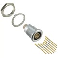 EGG.1B.308.CYM - CONN RCPT FMALE 8POS GOLD CRIMP