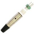A3M - CONN RCPT MALE XLR 3P SOLDER CUP